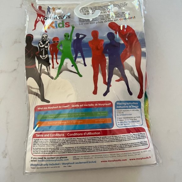 Morphsuit size L tie dye costume- Hallooween - Picture 3 of 3